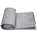 Waterproof Poly Tarp 5x15m with Grommets Grey C30115