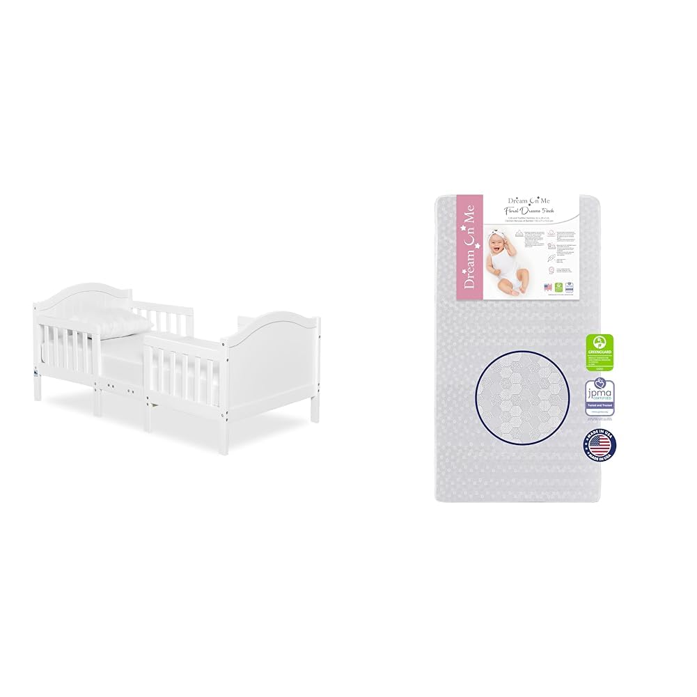 3 in 1 Convertible Toddler Bed and Firm Fiber Crib Mattress P922540