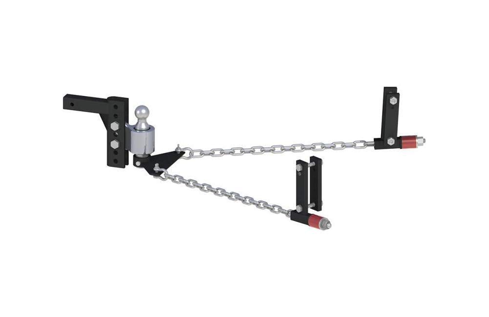 Weight Distribution Hitch 2 Inch Shank 8 Inch Drop 2 Inch Ball L757070