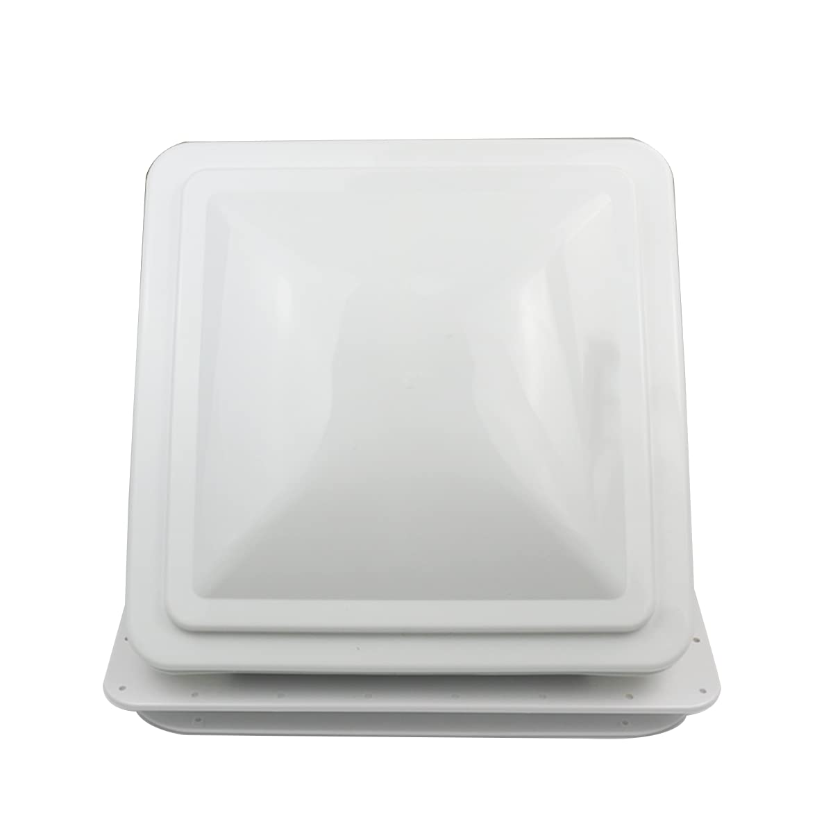 14" RV Roof Vent with 12V Fan, White K310