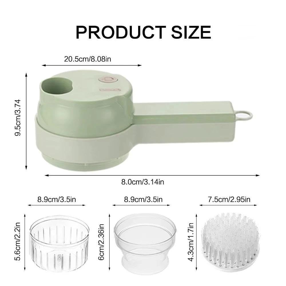 4 In 1 Portable Electric Vegetable Chopper G58506