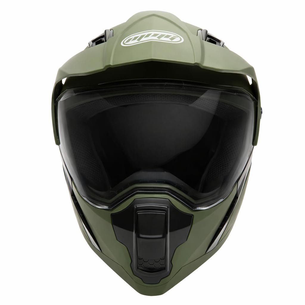 Green Large Full Face Helmet V3251
