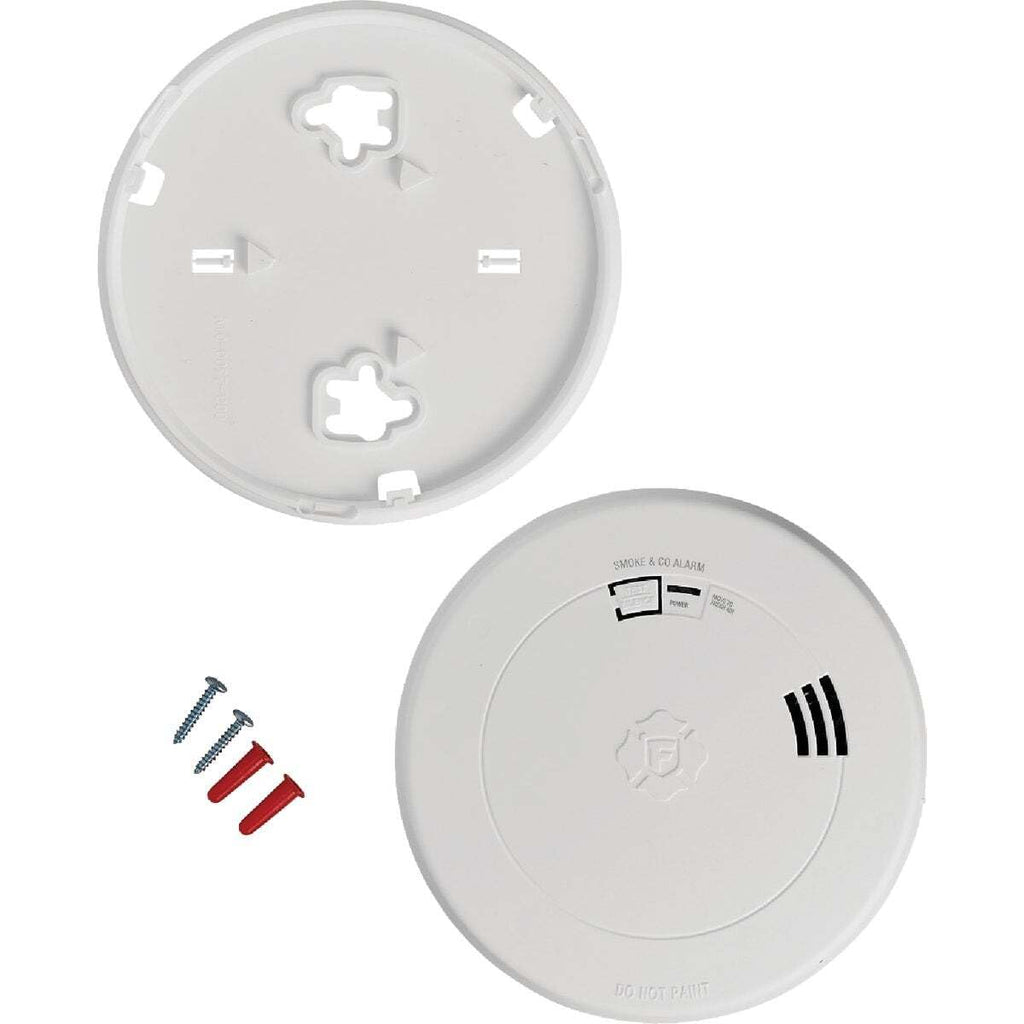 10 Year Battery-Powered Photoelectric Smoke and Carbon Monoxide Detector J570162