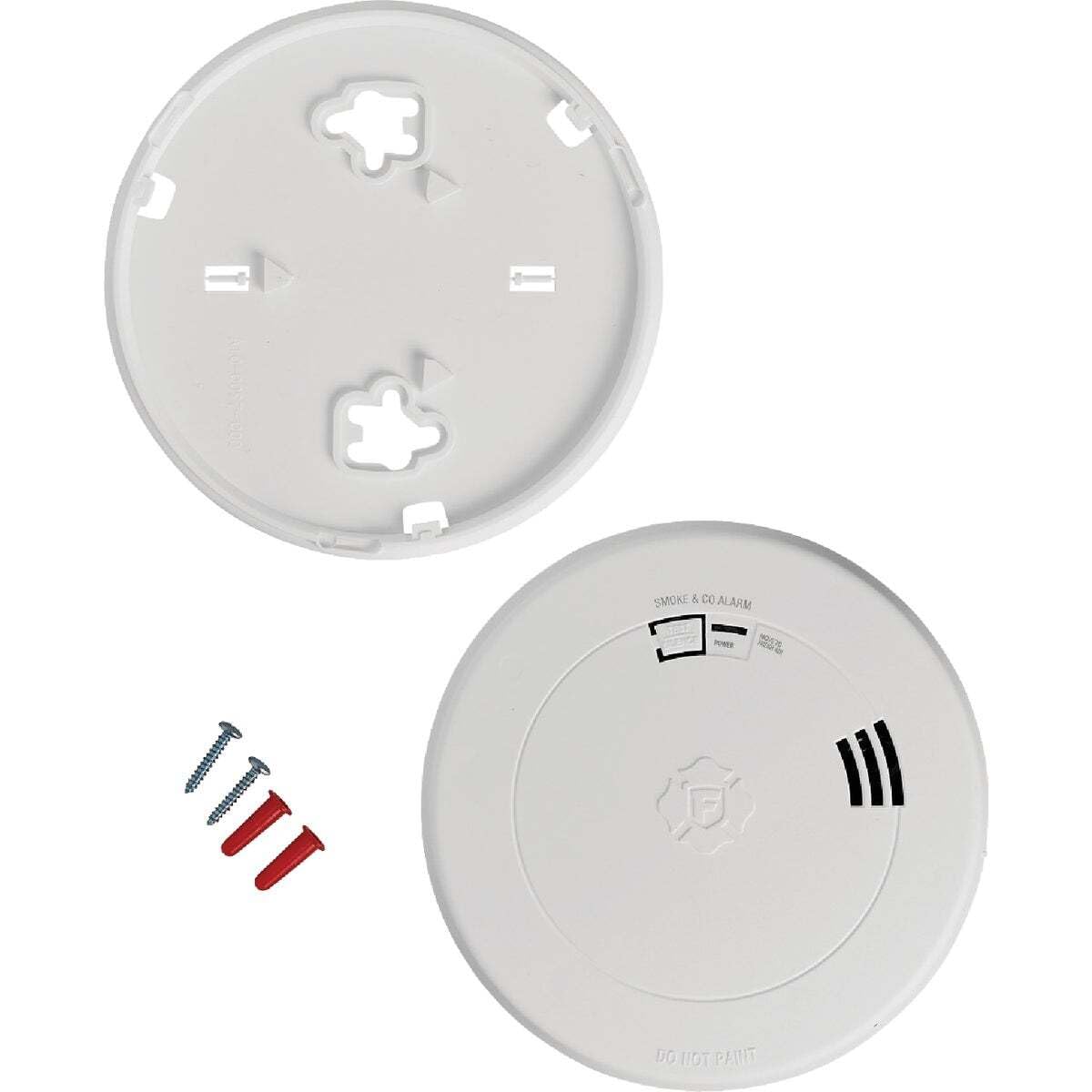 10 Year Battery-Powered Photoelectric Smoke and Carbon Monoxide Detector J570162