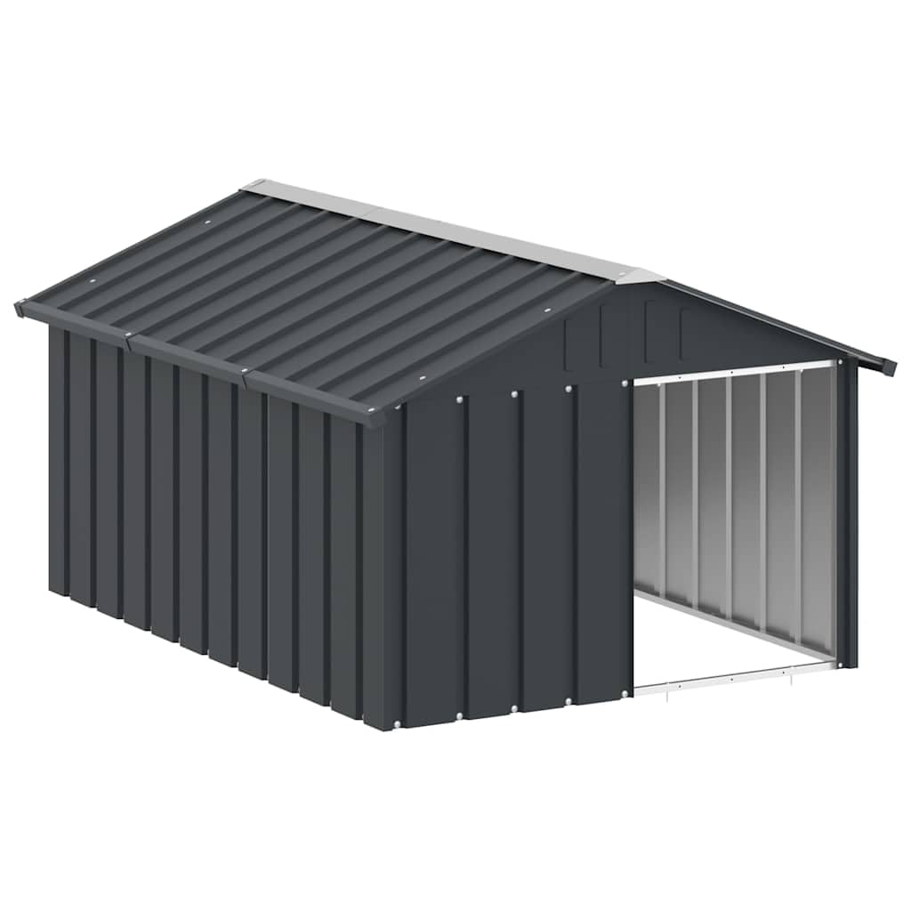 Dog House Anthracite Galvanized Steel Q409