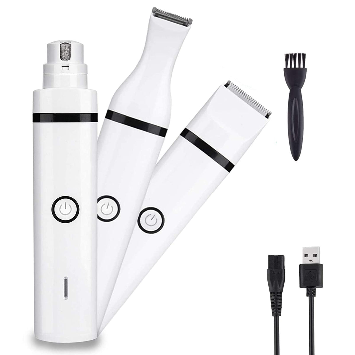 Electric Dog Clippers and Nail Grinder Grooming Kit S888403