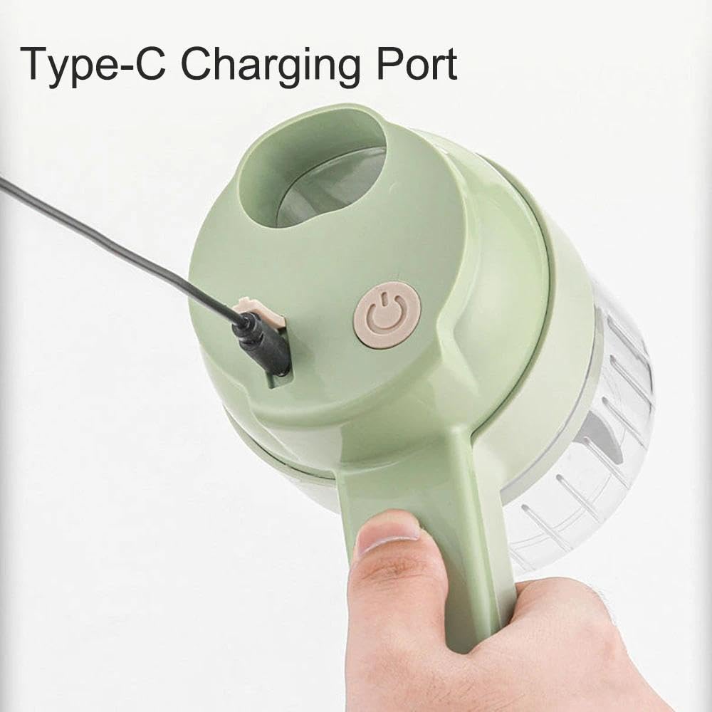 4 In 1 Portable Electric Vegetable Chopper G58506