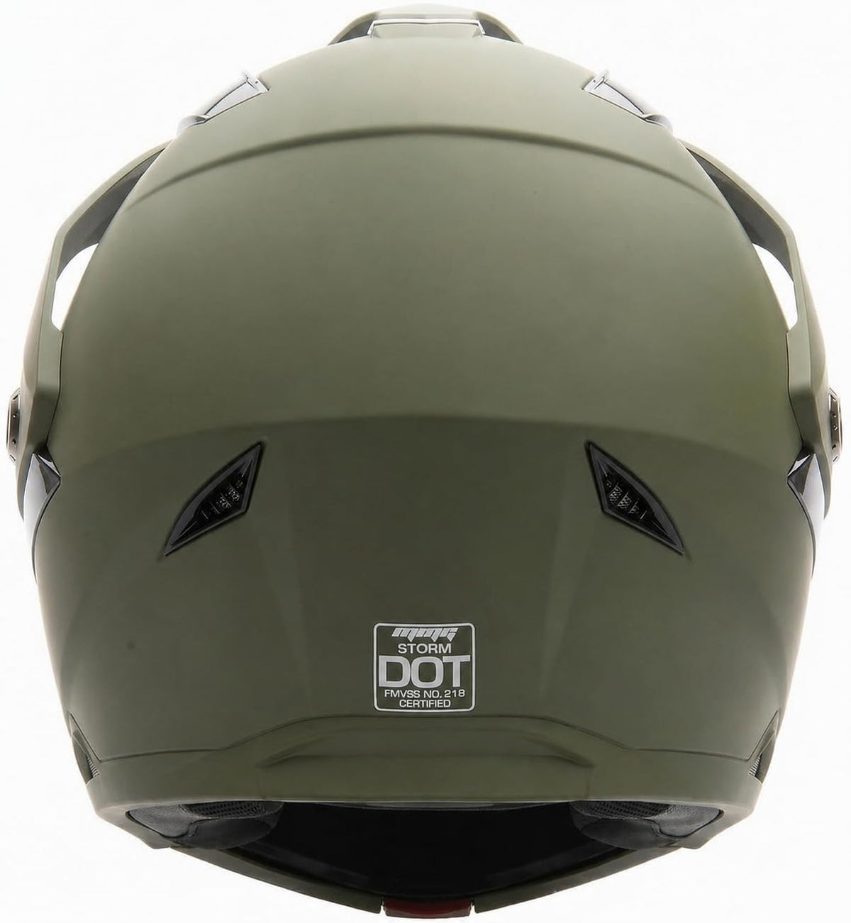 Green Large Full Face Helmet V3251