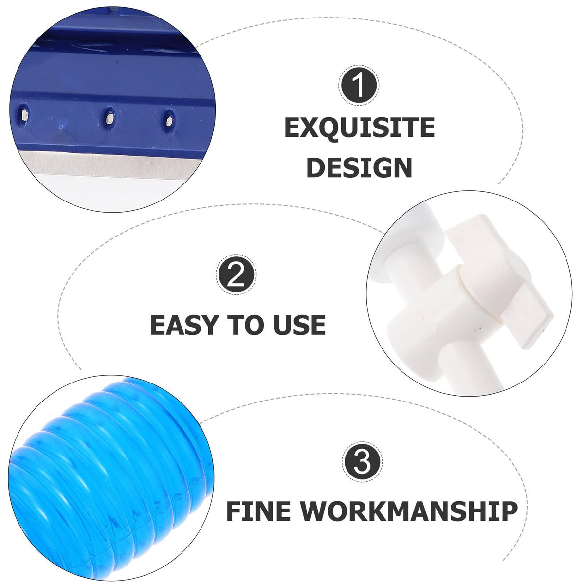 5 in 1 Fish Tank Siphon Cleaner Brush Set B1468
