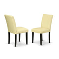 Set of 2 Pu Leather Parsons Chairs R526796