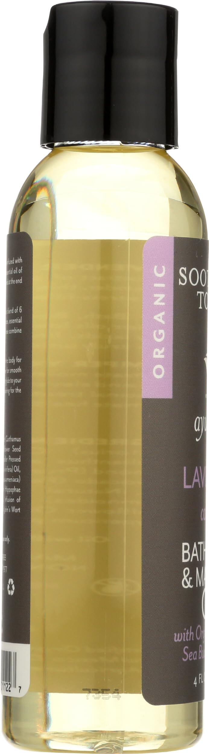 Organic Calming Lavender Bath, Body & Massage Oil, 4 Oz G961693