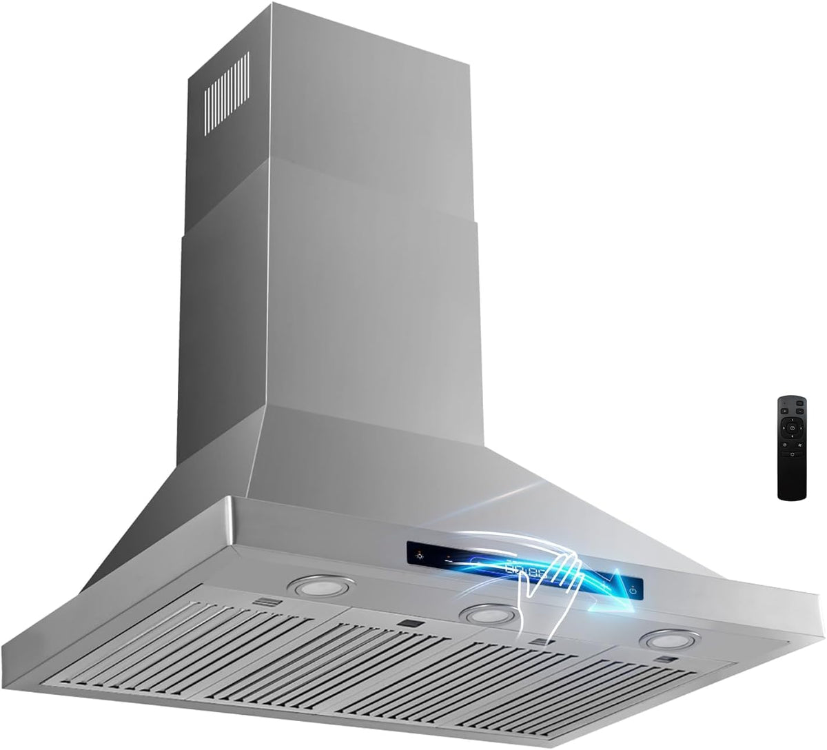 48 inch 800CFM Stainless Steel Wall Mount Range Hood S528959
