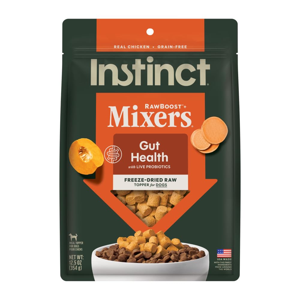 Freeze Dried Grain Free Dog Food Toppers with Chicken 12.5 oz O915447