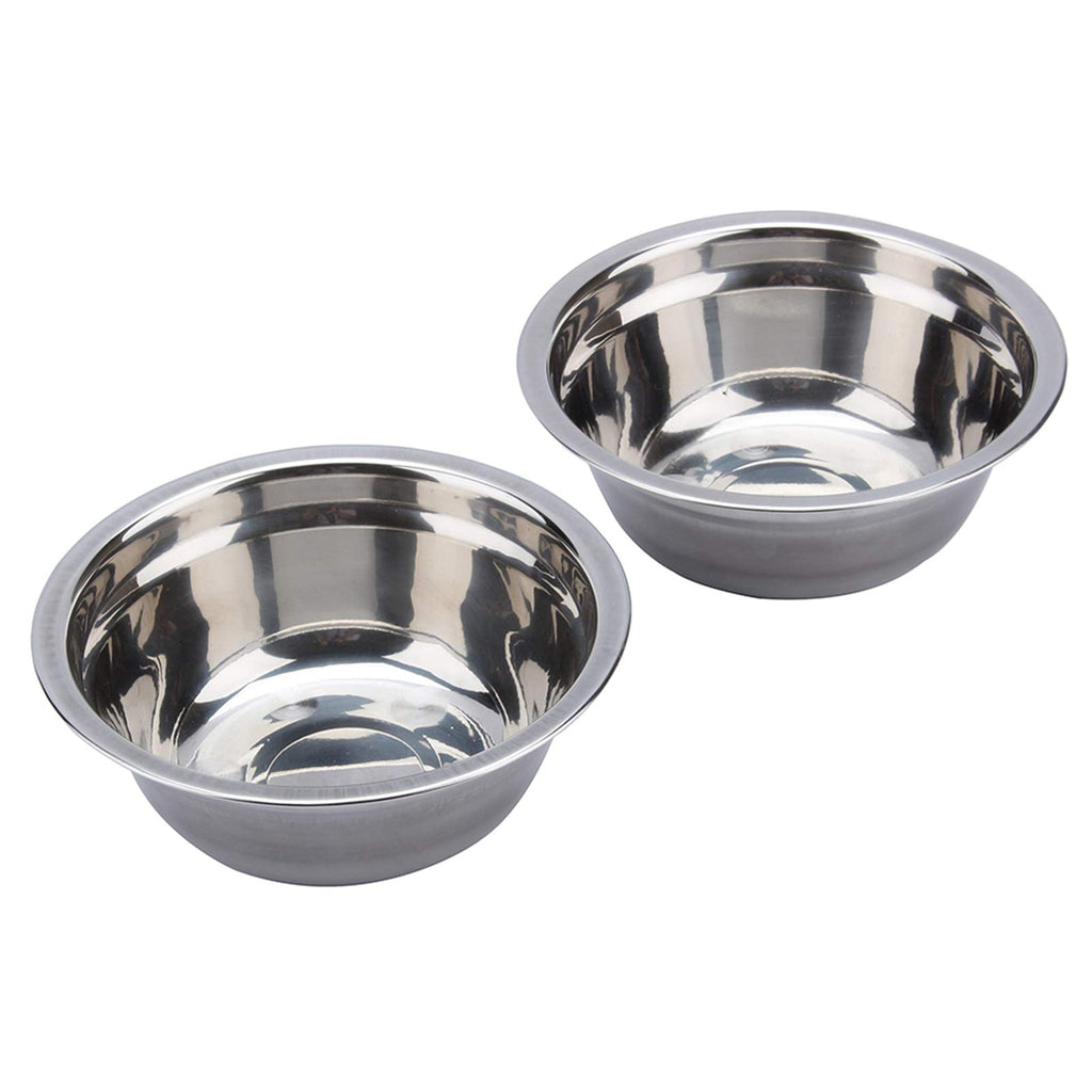 Stainless Steel Elevated Dog Cat Bowls with Iron Stand L6589