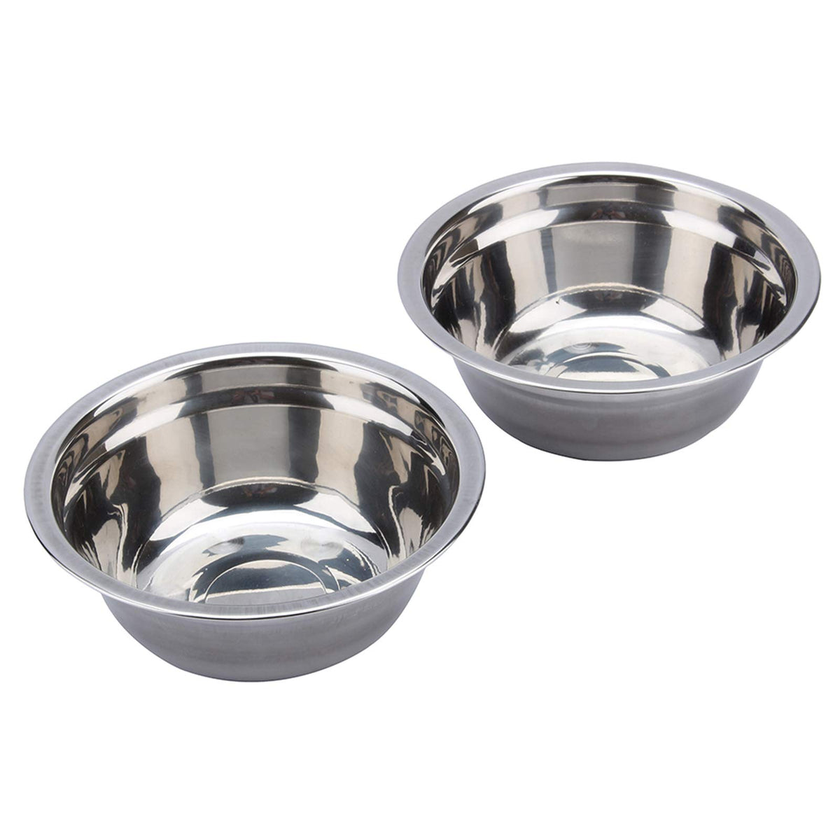 Stainless Steel Elevated Dog Cat Bowls with Iron Stand L6589