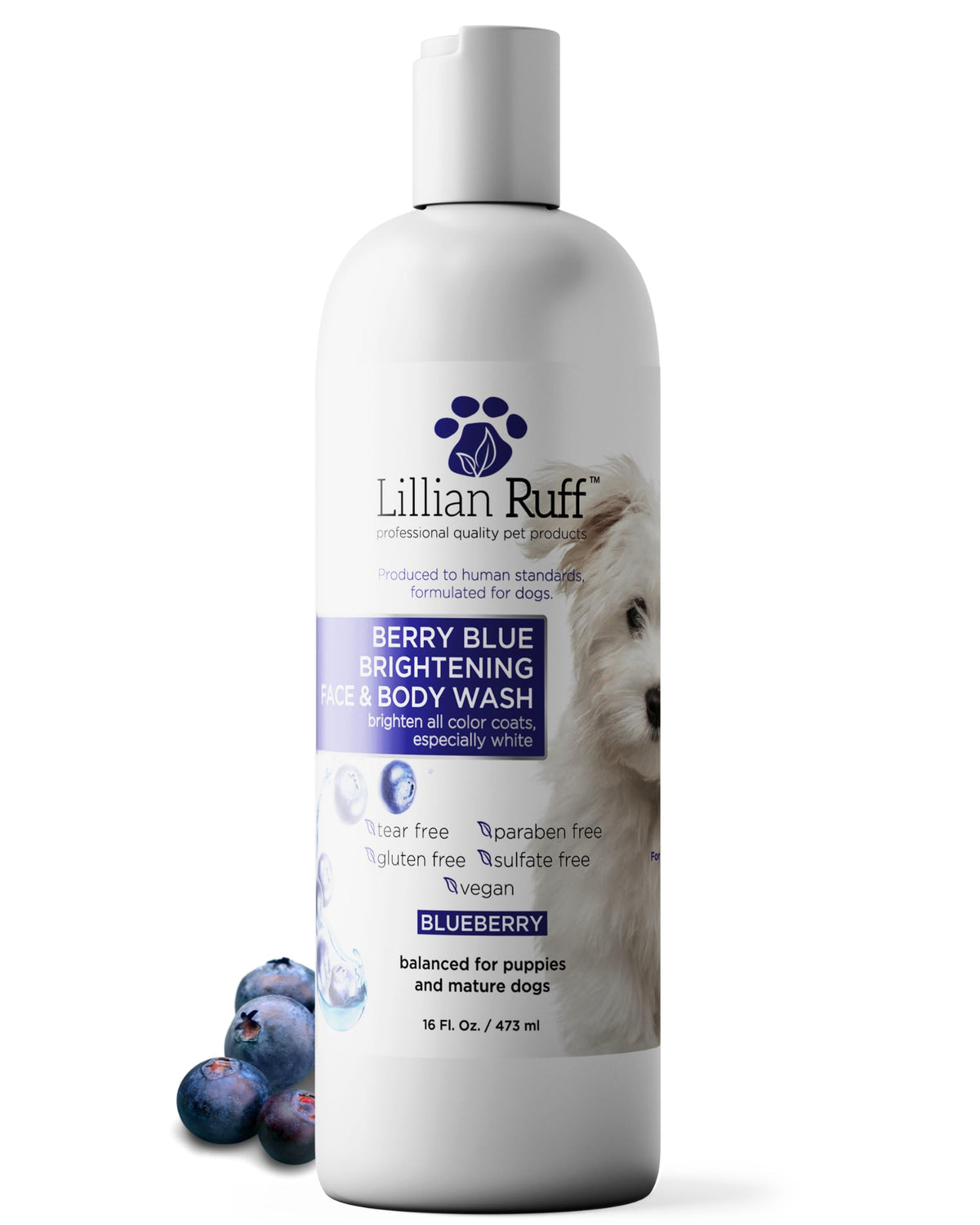 Berry Blue Brightening Pet Shampoo 16oz U394777