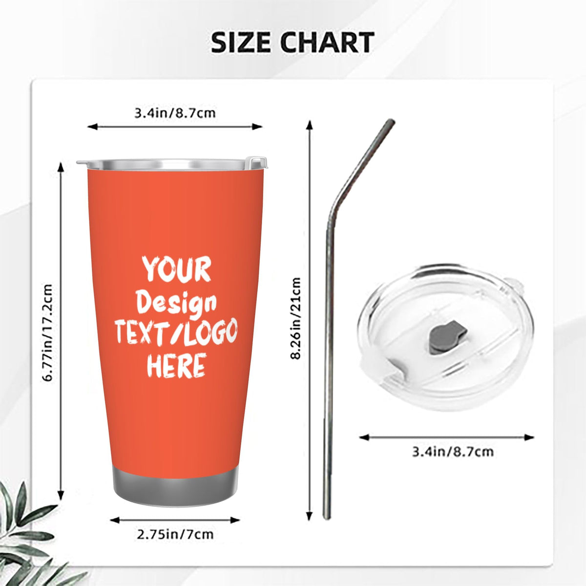 Custom Black Tumbler O721458