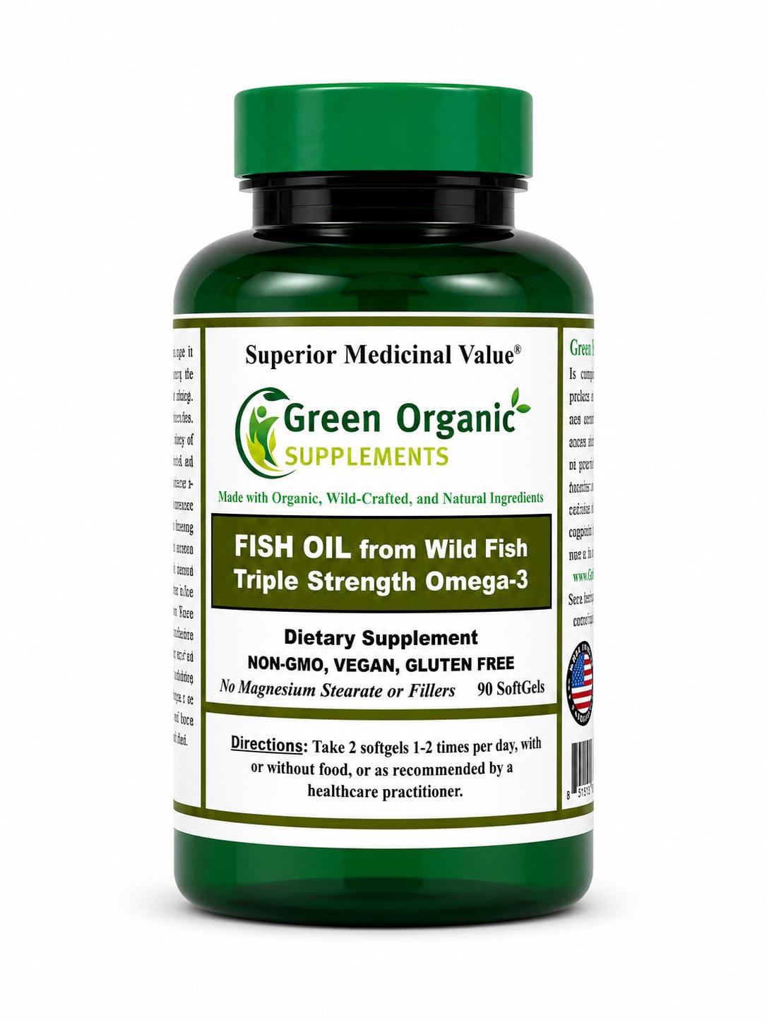 Triple Strength Omega 3 Fish Oil 90 Softgel 1000 mg M787