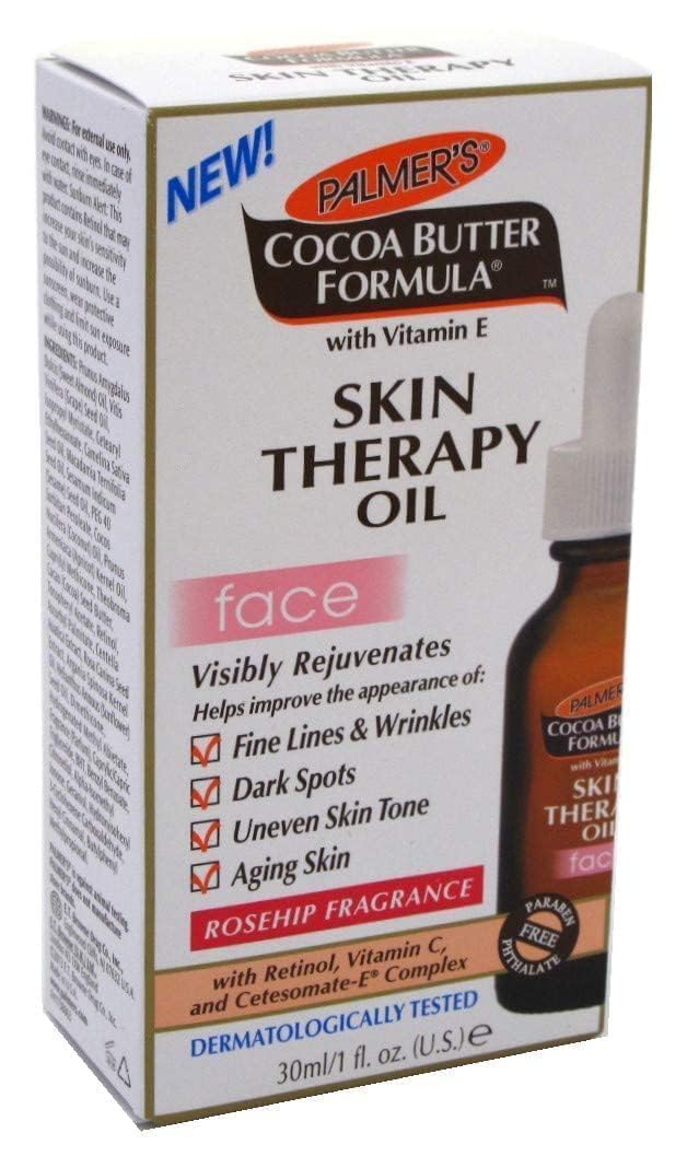 Cocoa Butter Face Oil 1 oz Pack of 3 L9671