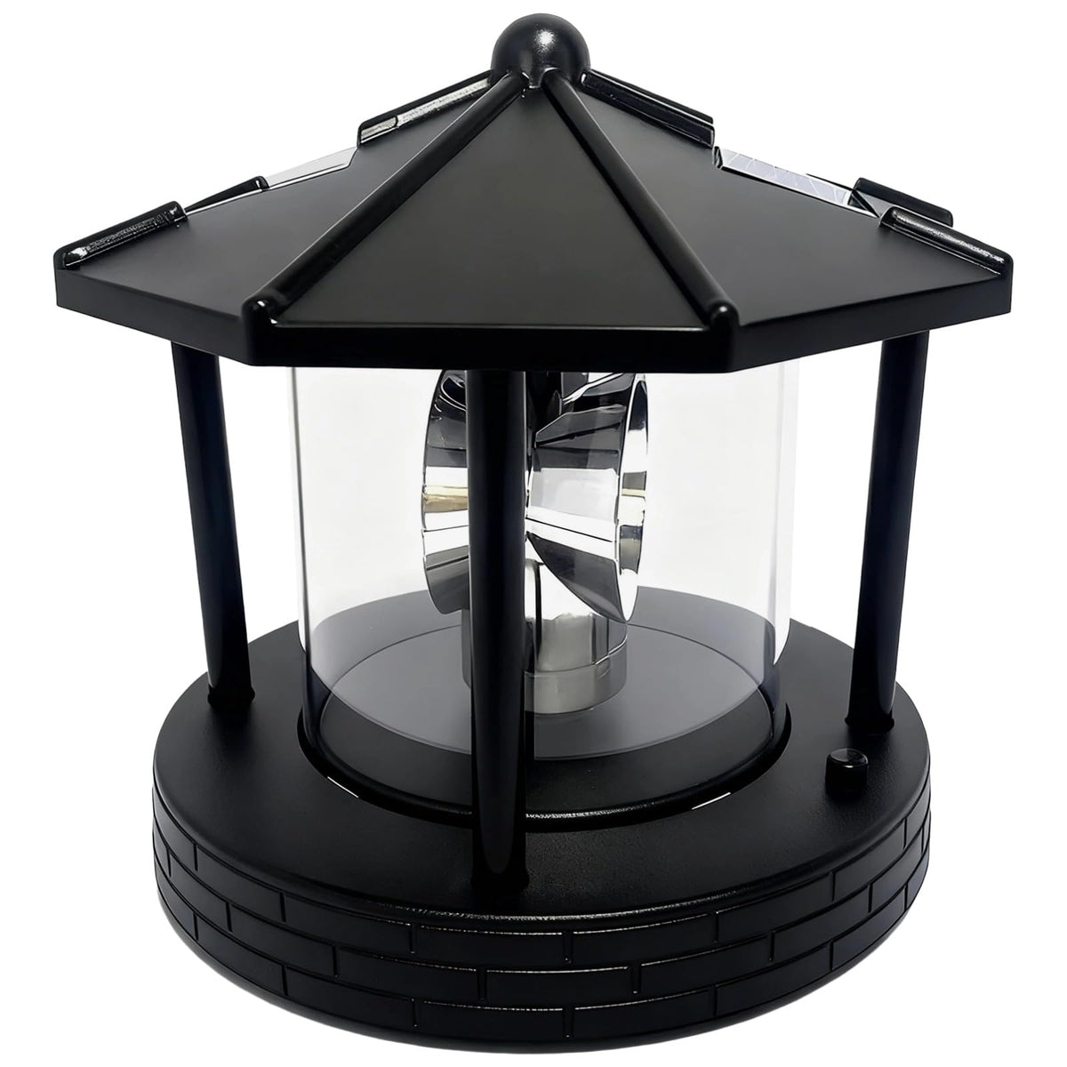 Solar LED Rotating Lighthouse Lamp A7626
