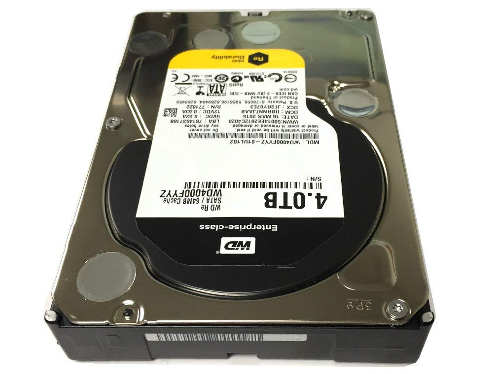4TB 7200 RPM SATA 3.5in Internal Hard Drive R47644