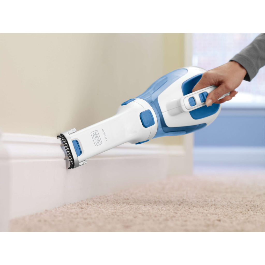 Cordless Handheld Vacuum with Rotating and Extendable Nozzle E74613