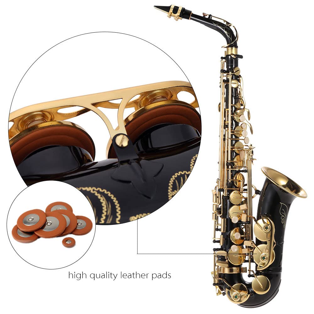 Eb Alto Saxophone Brass Gold Lacquer with Case B210