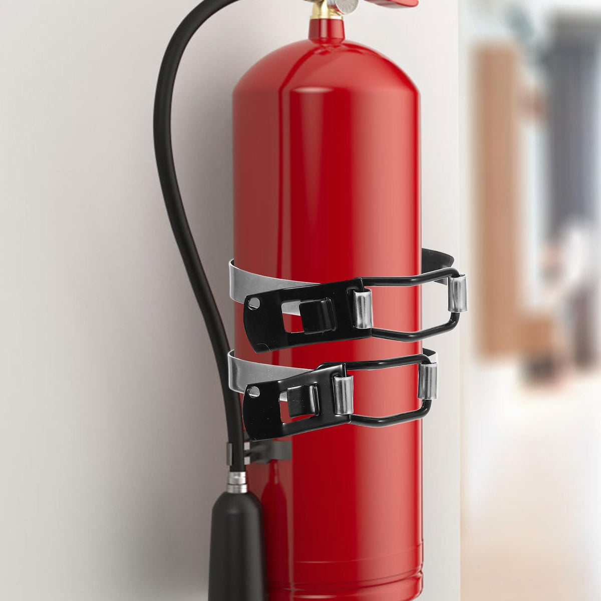 Wall Fire Extinguisher Holder Metal Hanger 2.5LBS Q5256