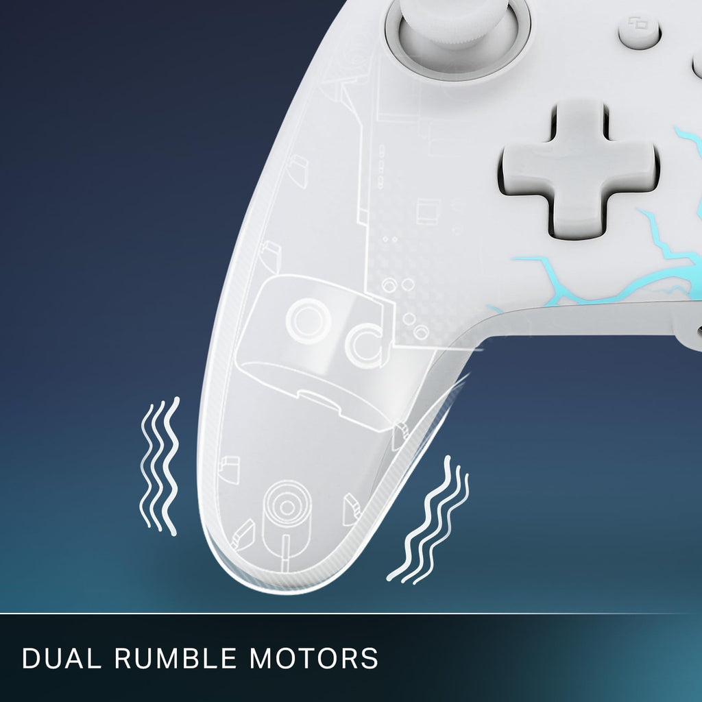 Wired Gaming Controller with Hall Effect Thumbsticks Q8448