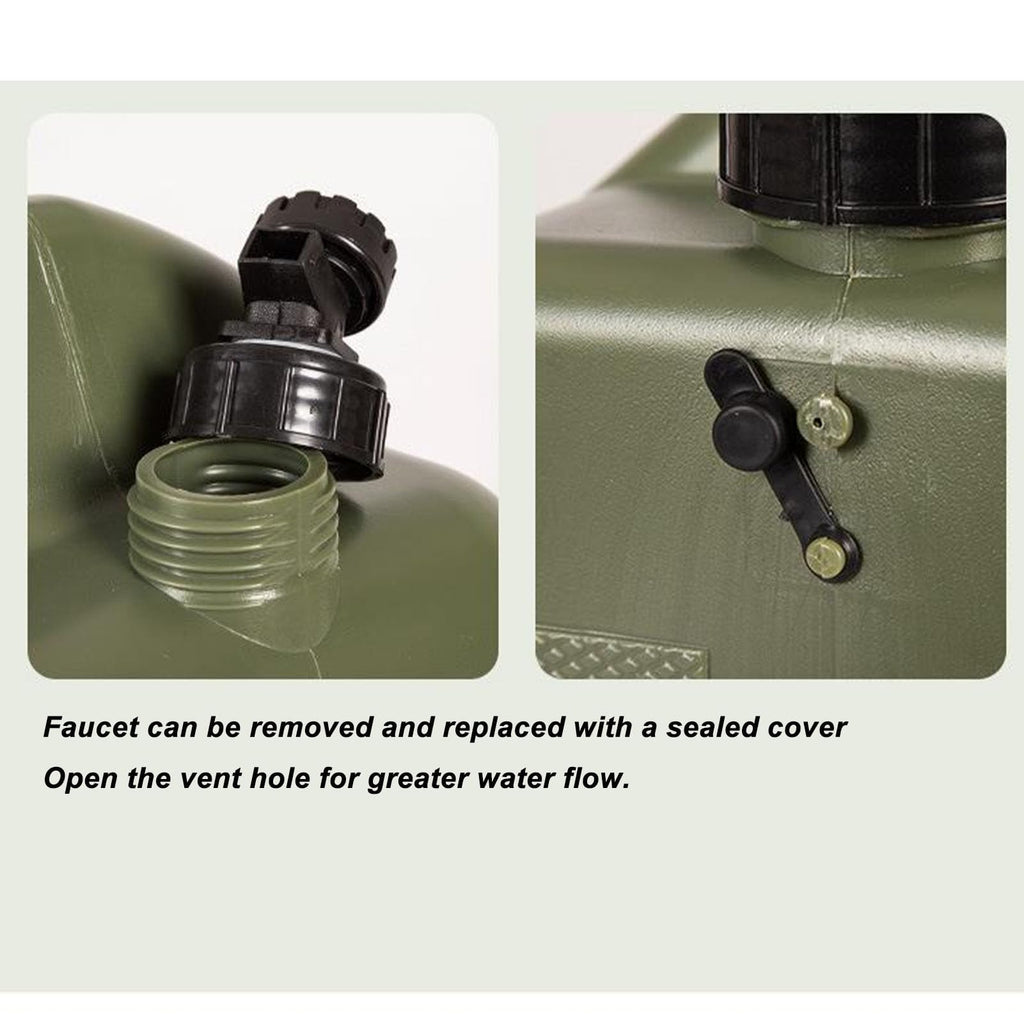 10L Portable Water Canteen with Faucet I145802
