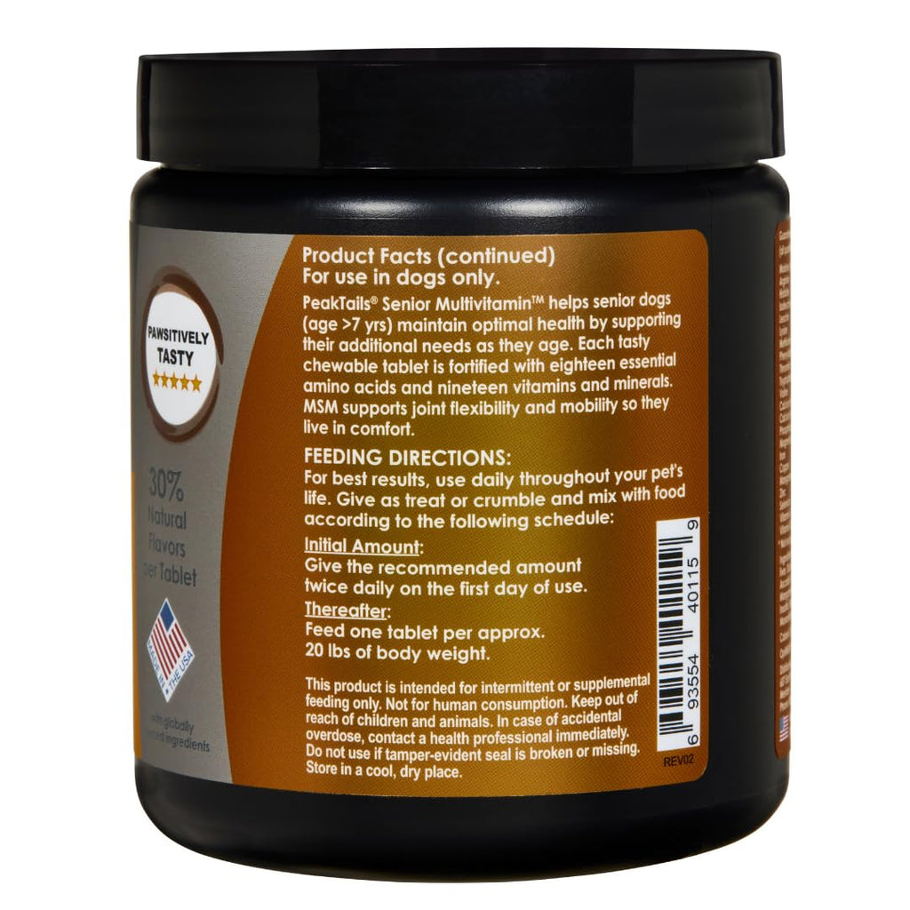 Senior Multivitamin for Dogs, 150 Count M30299