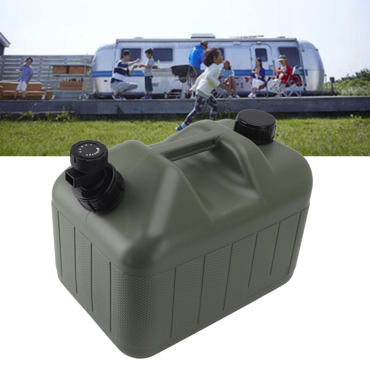 10L Portable Water Canteen with Faucet I145802