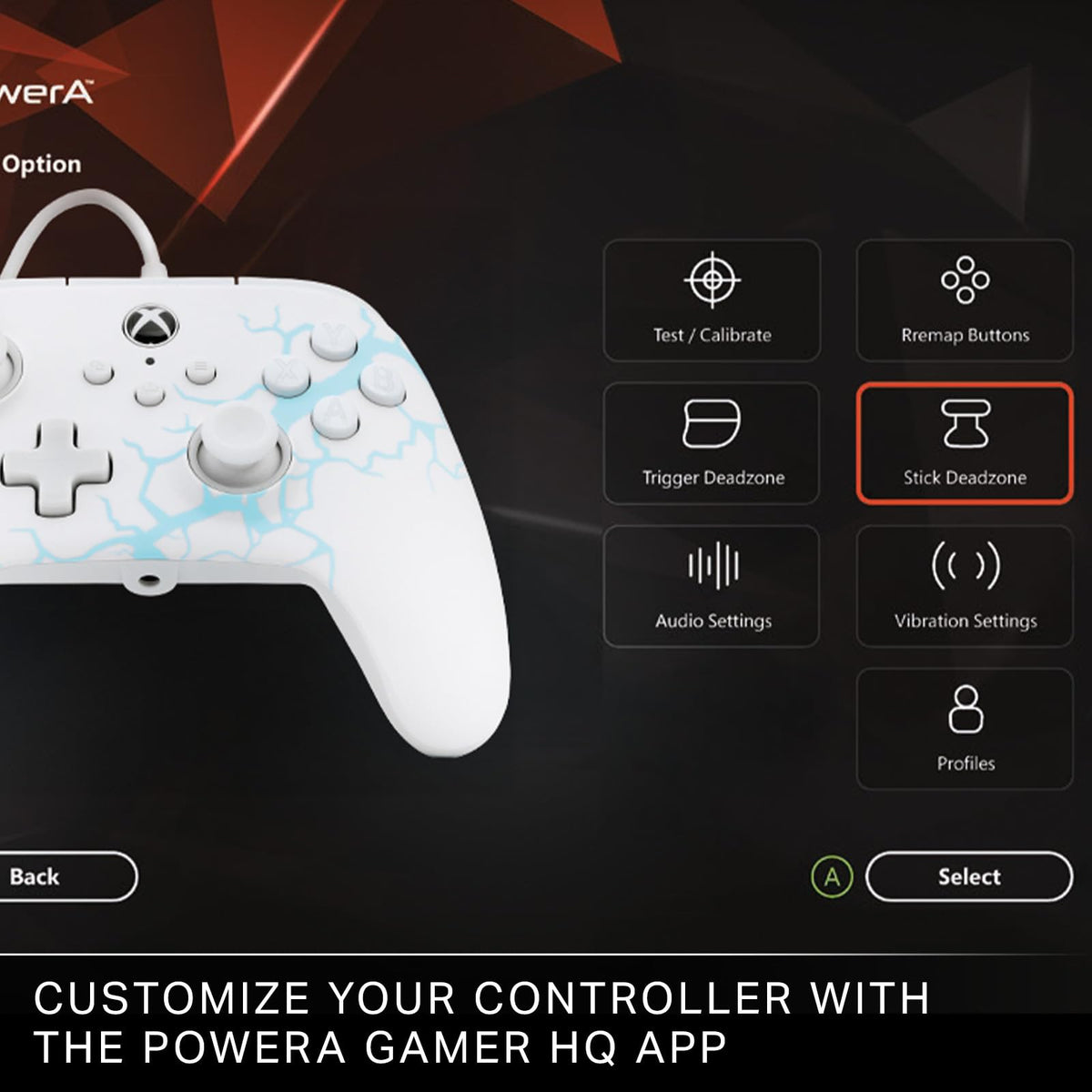 Wired Gaming Controller with Hall Effect Thumbsticks Q8448