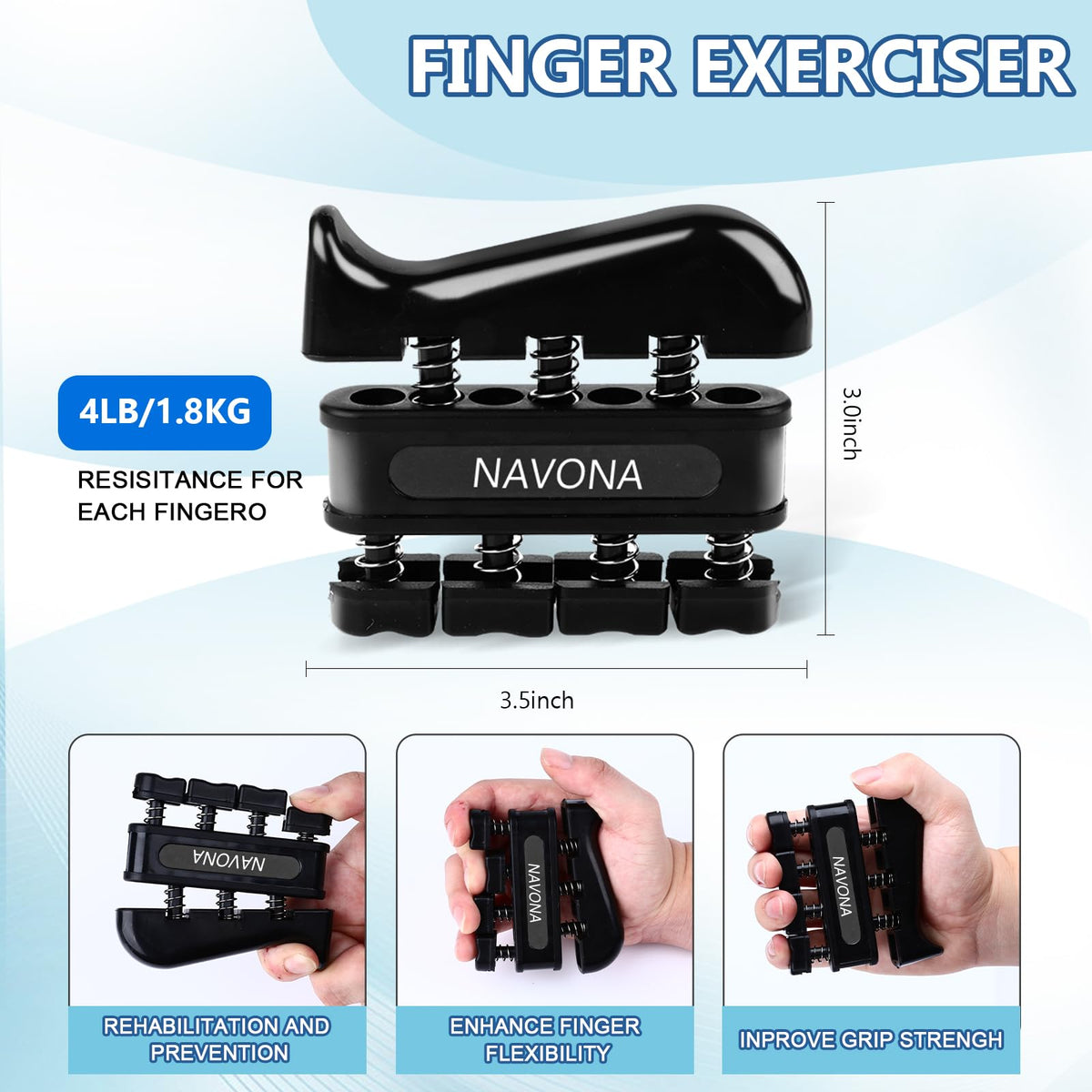 5/10 PCS Grip Strength Trainer Kit B1150