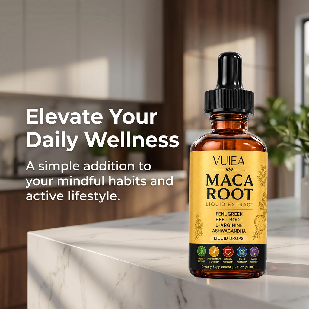 Maca Root Liquid Supplement with Ashwagandha, Fenugreek, Beet Root & L-Arginine R59691