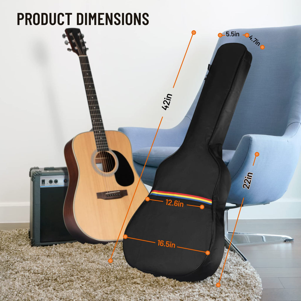 Acoustic Guitar Dust Cover 38-41 in Soft Gig Bag S63776