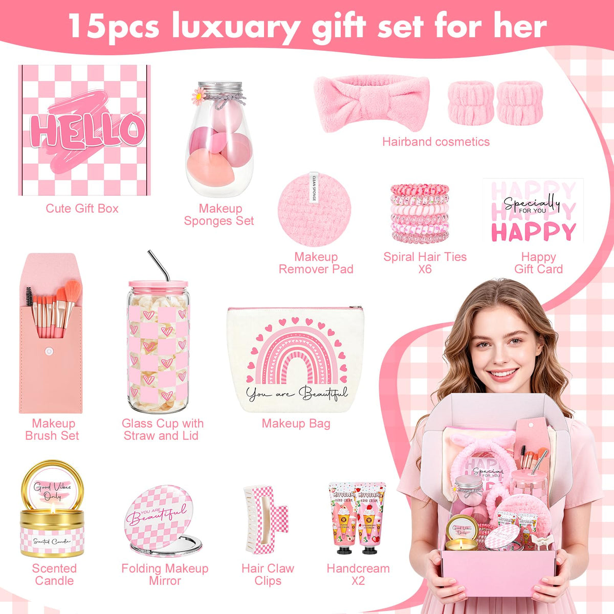 Pink Gift Box Set W41962