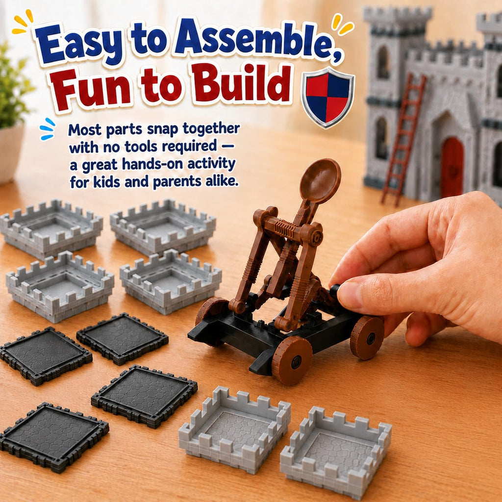 Medieval Castle Toy Knights Army Men Playset C389350
