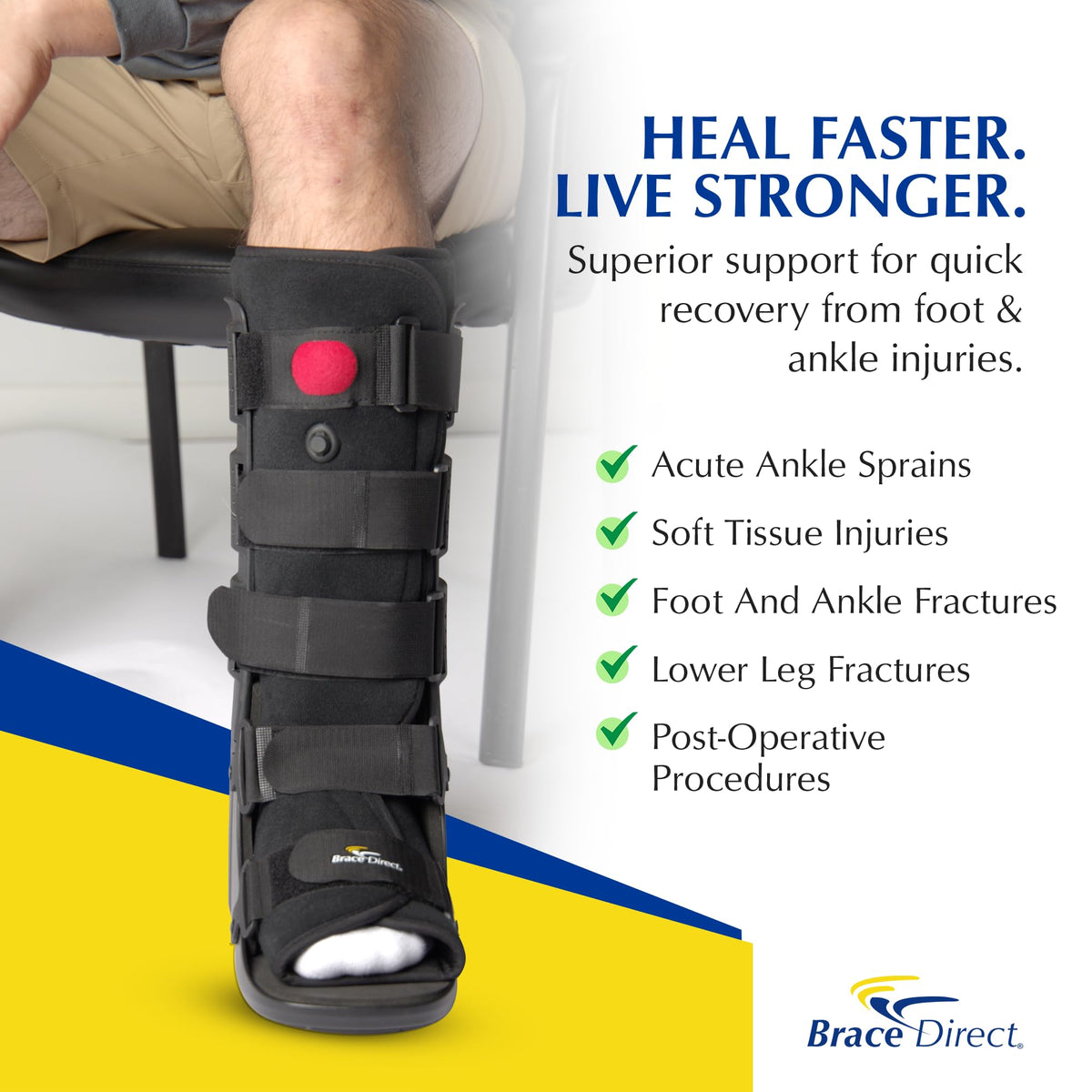 Tall Air CAM Walker Fracture Boot Y285121