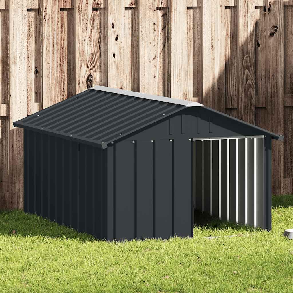 Dog House Anthracite Galvanized Steel Q409