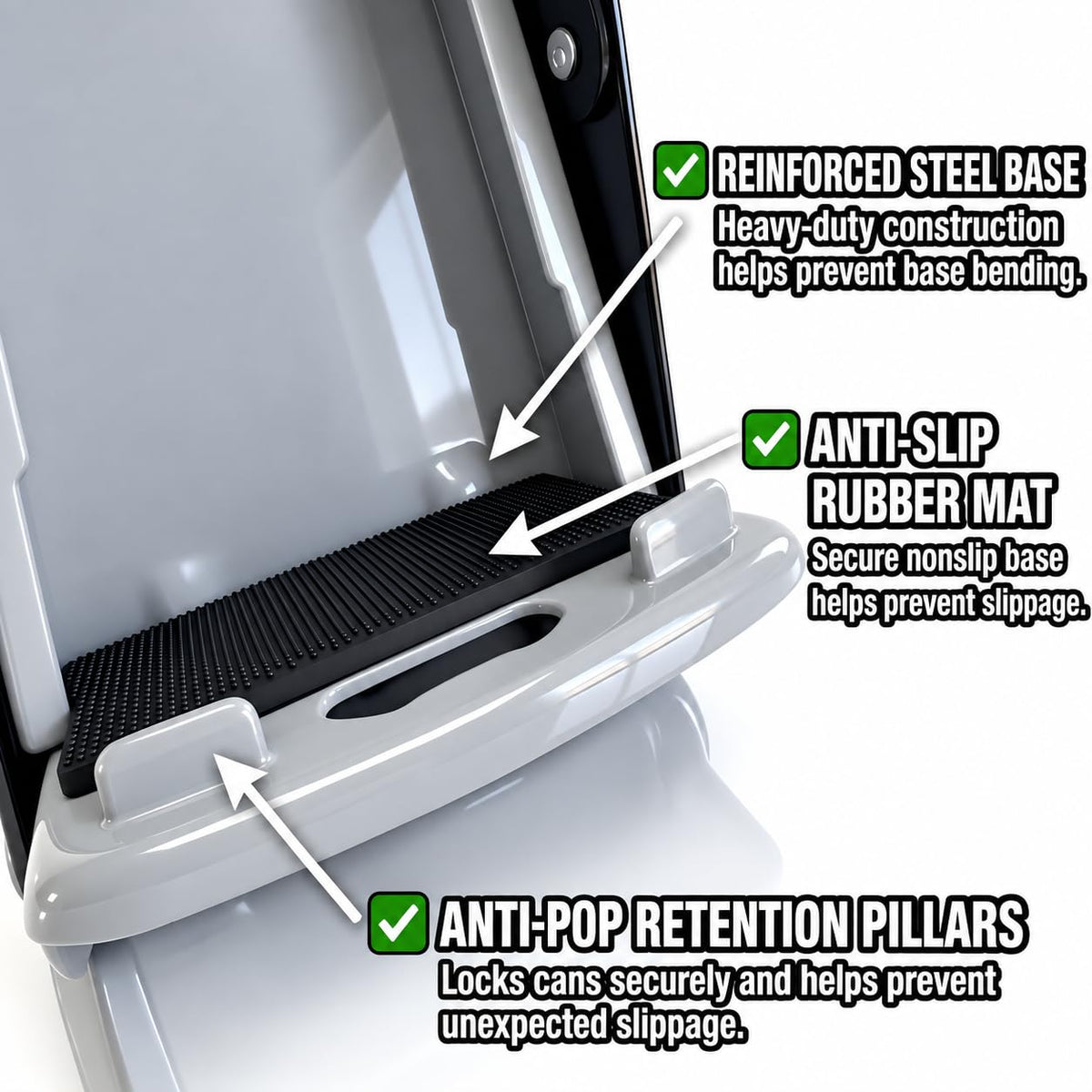 Wall Mount Heavy Duty Can Crusher I502