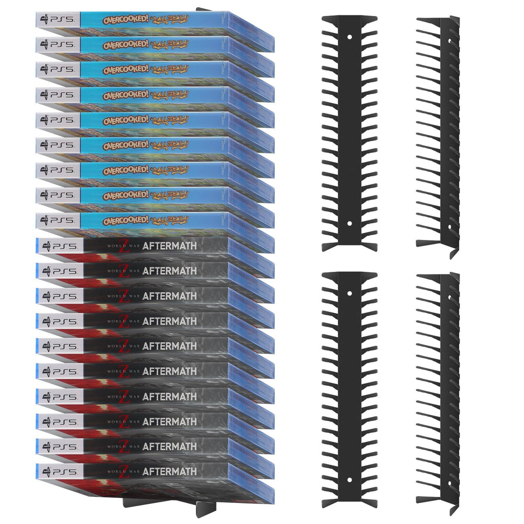 4 Pack Wall Mount DVD Storage Shelf X482645