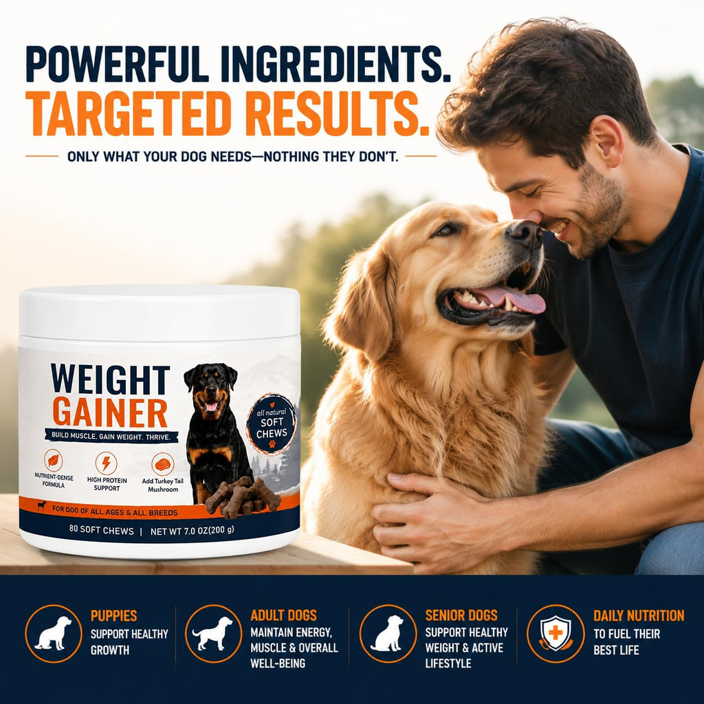 High Calorie Dog Weight Gainer Chews E1754