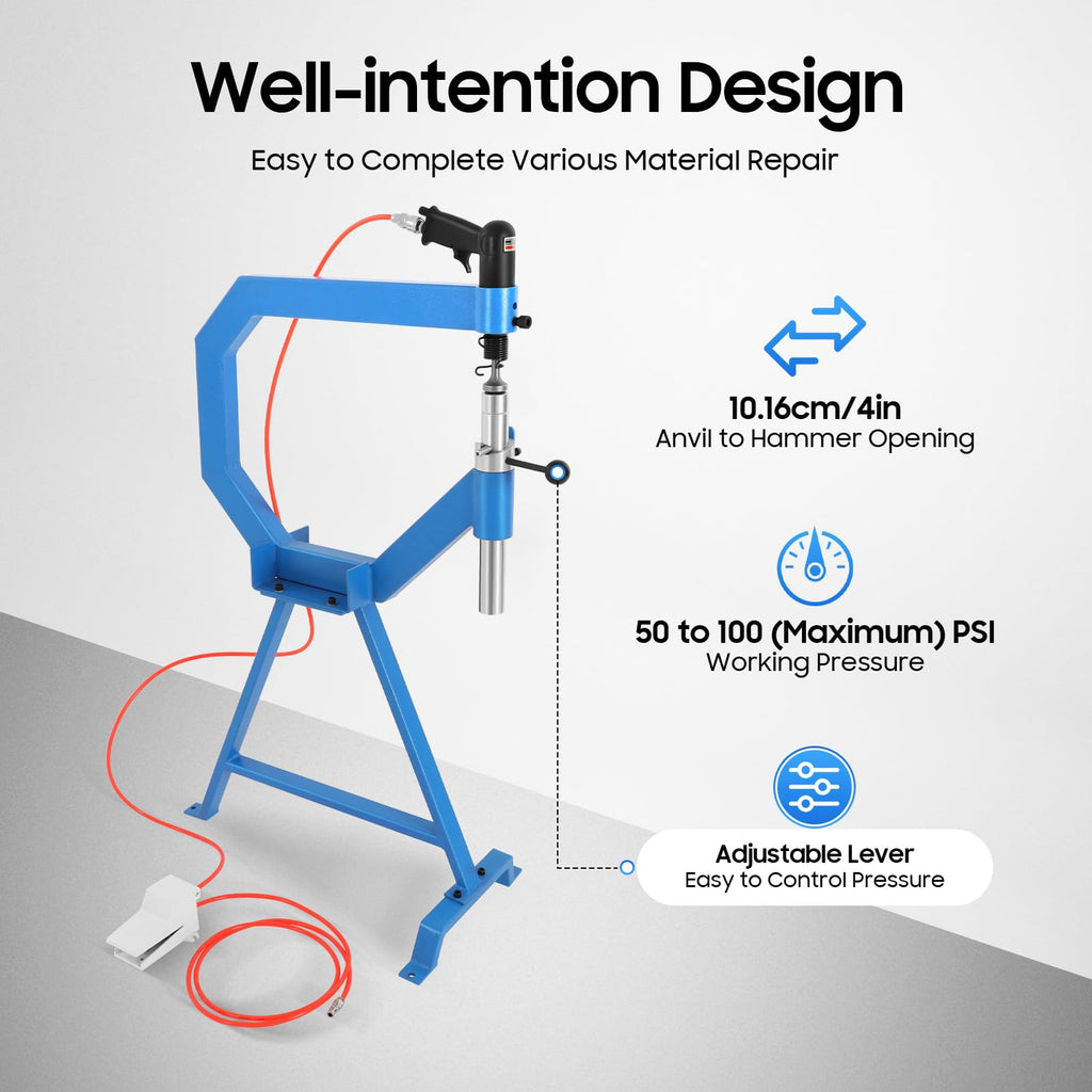 4" Pneumatic Planishing Hammer Y619