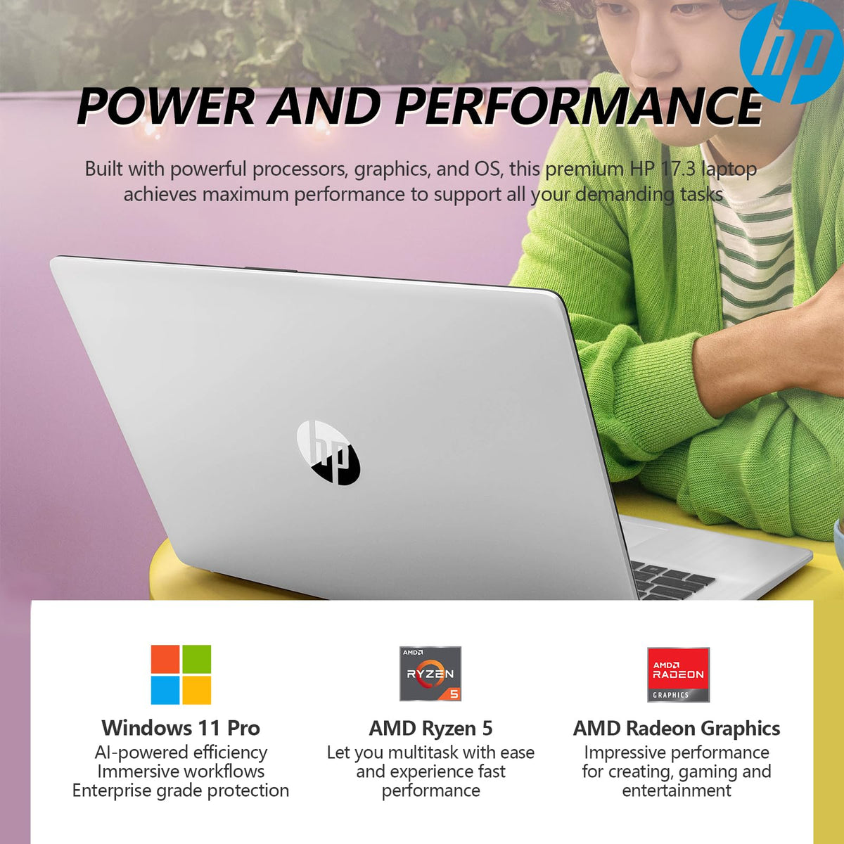 17.3" Touchscreen Laptop, 64GB RAM 2TB SSD R3335