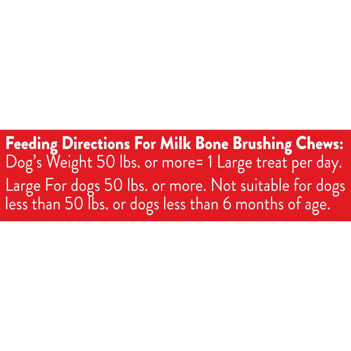 Large Daily Dental Dog Treats Q37449