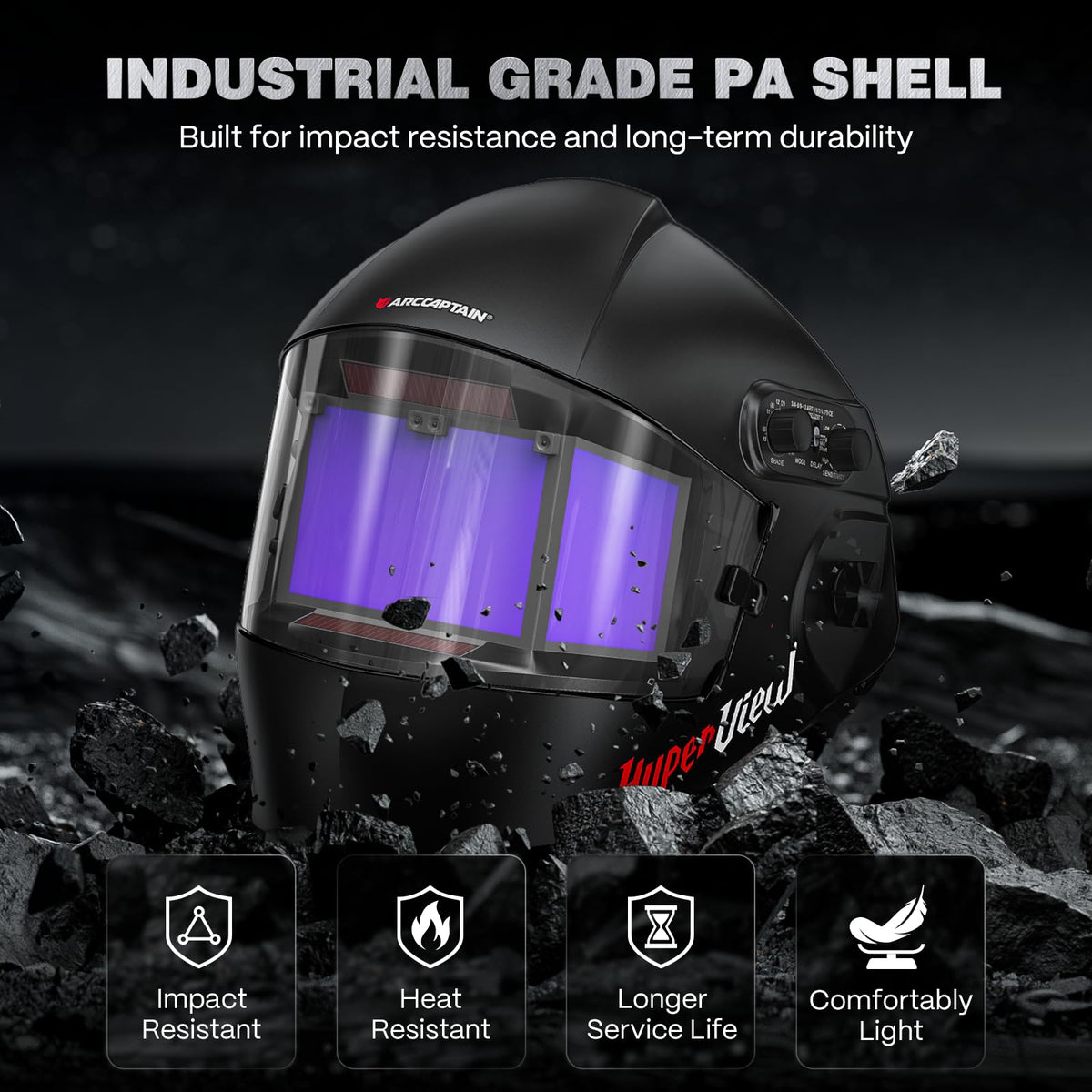 Auto Darkening Welding Helmet F29528
