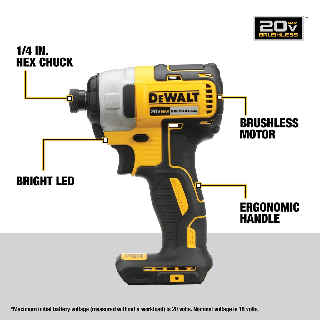 20V MAX 7-Tool Combo Kit with Cordless Drill, Impact Driver, Reciprocating Saw, Circular Saw, Oscillating Tool, Random Orbital Sander, Jigsaw, 5Ah Battery and Charger L533676