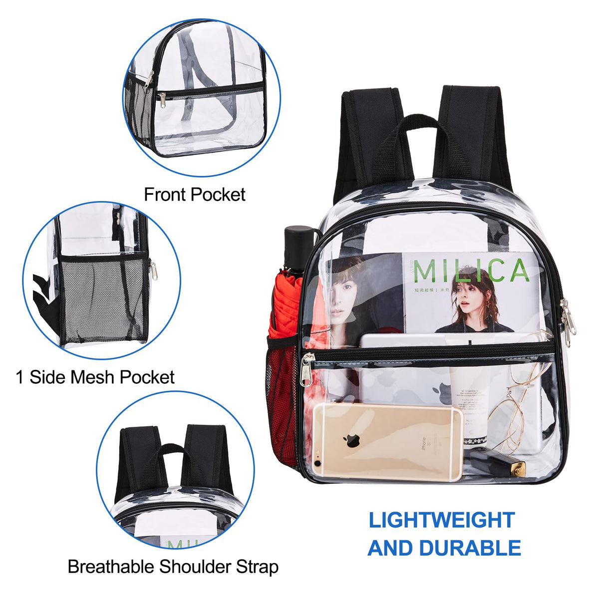 Clear Backpack U881