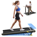 Walking Pad with 14% Incline Under Desk Treadmill E621548